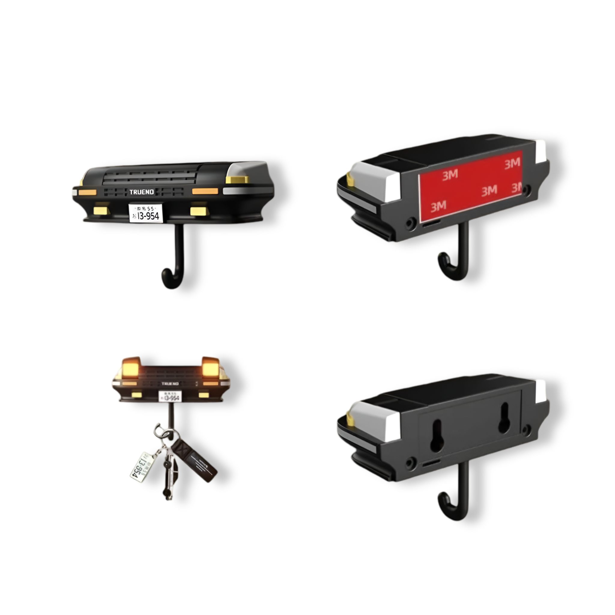 Light-Up Car Keychain