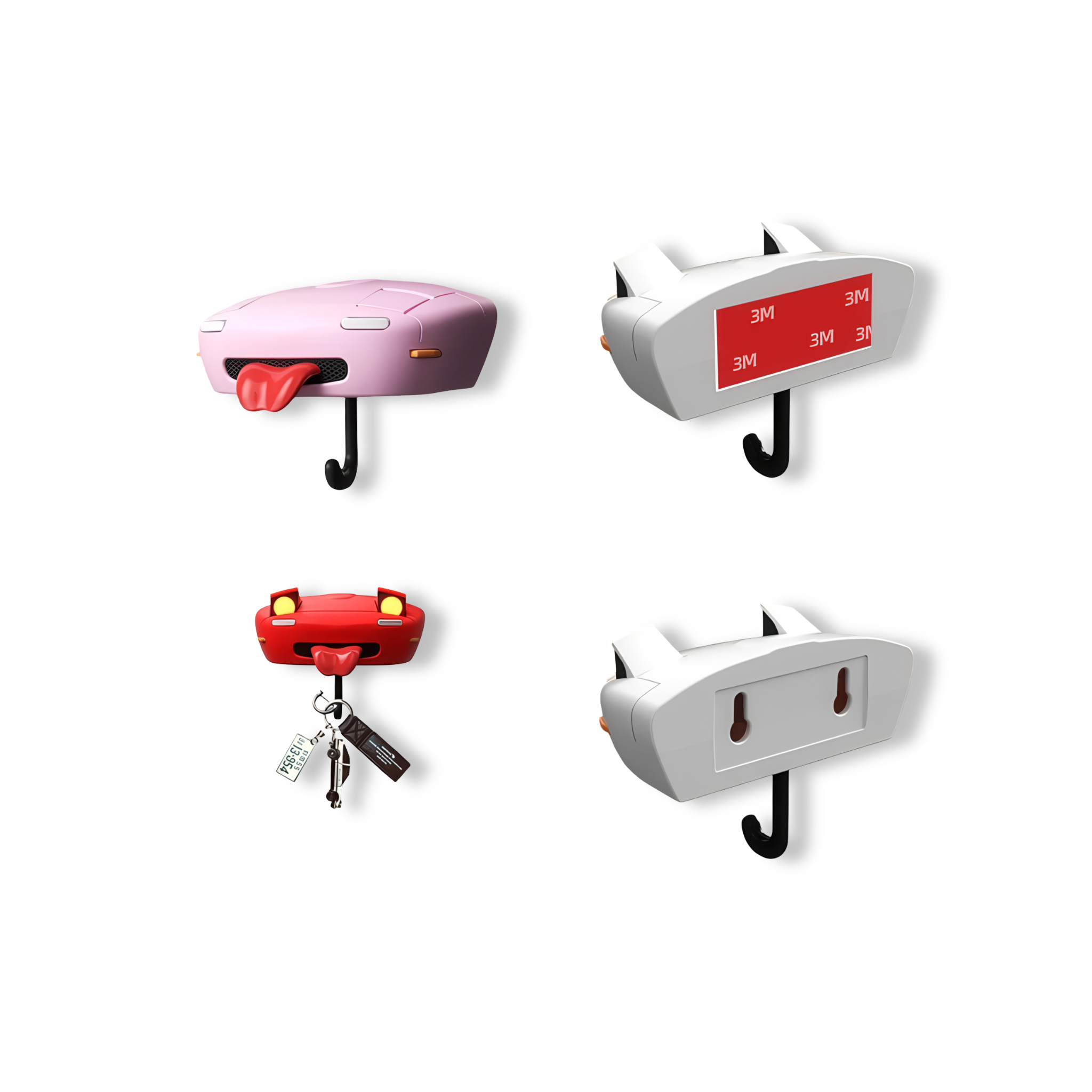 Light-Up Car Keychain